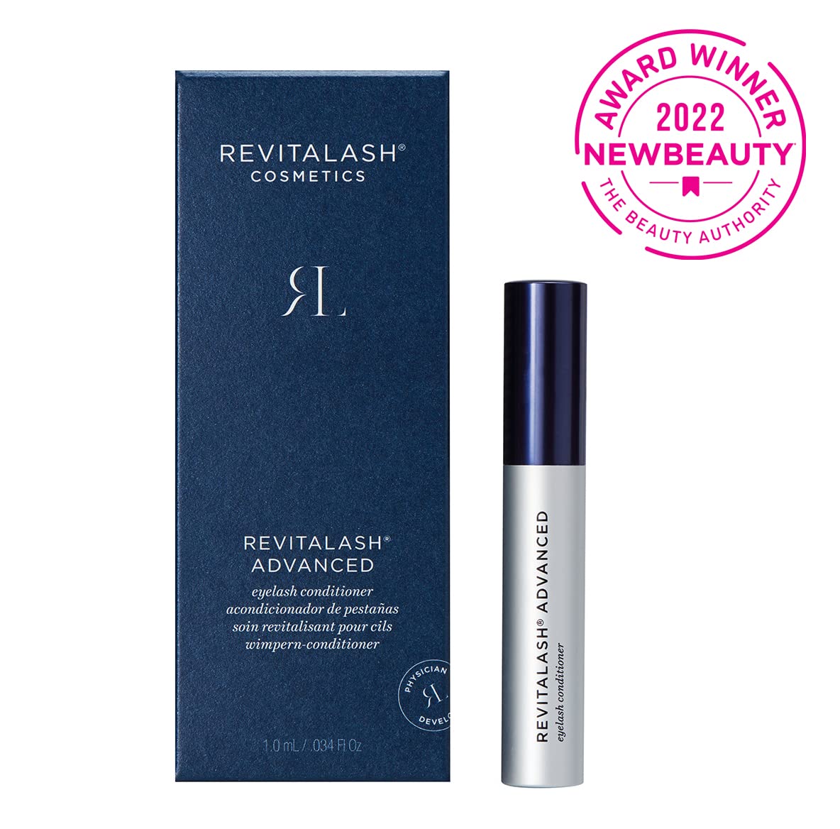 RevitaLash Cosmetics, RevitaLash Advanced Eyelash Conditioner, Lash Enhancing Serum, Physician Developed & Cruelty-Free 24Hr Smart